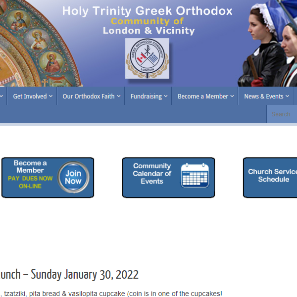 Holy Trinity Greek Orthodox Community of London & Vicinity - Greek organization in London ON